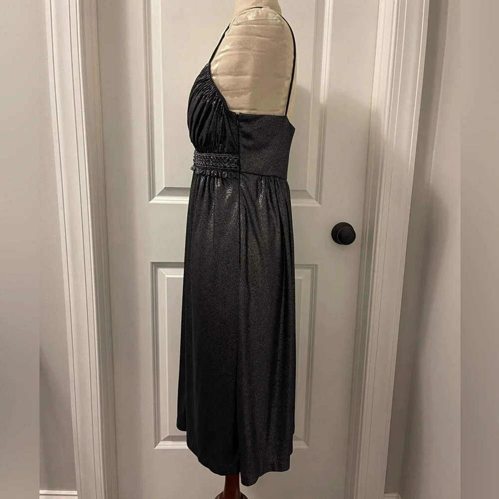 Dressbarn Collection Metallic Dress size 10. Smoke free. Like New condition. - Picture 3 of 4